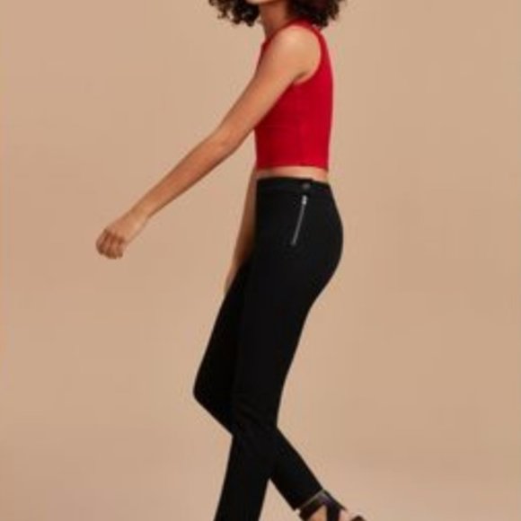 Aritzia Wilfred Free Henrius Navy Pants Size 4 - Picture 1 of 13